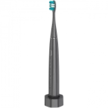 Kabellose Zahnbürste, Grau, 3 Bürstenköpfe, 1400mAh, Funktionen: Sanft, Reinigen, Massage, Weiß, Sweep