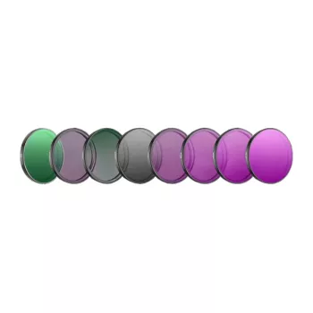 Filter-Set für DJI Action 6 (CPL/MCUV/ND8/16/32/64/Lichtverschmutzung LPR/Black Mist 1/4)
