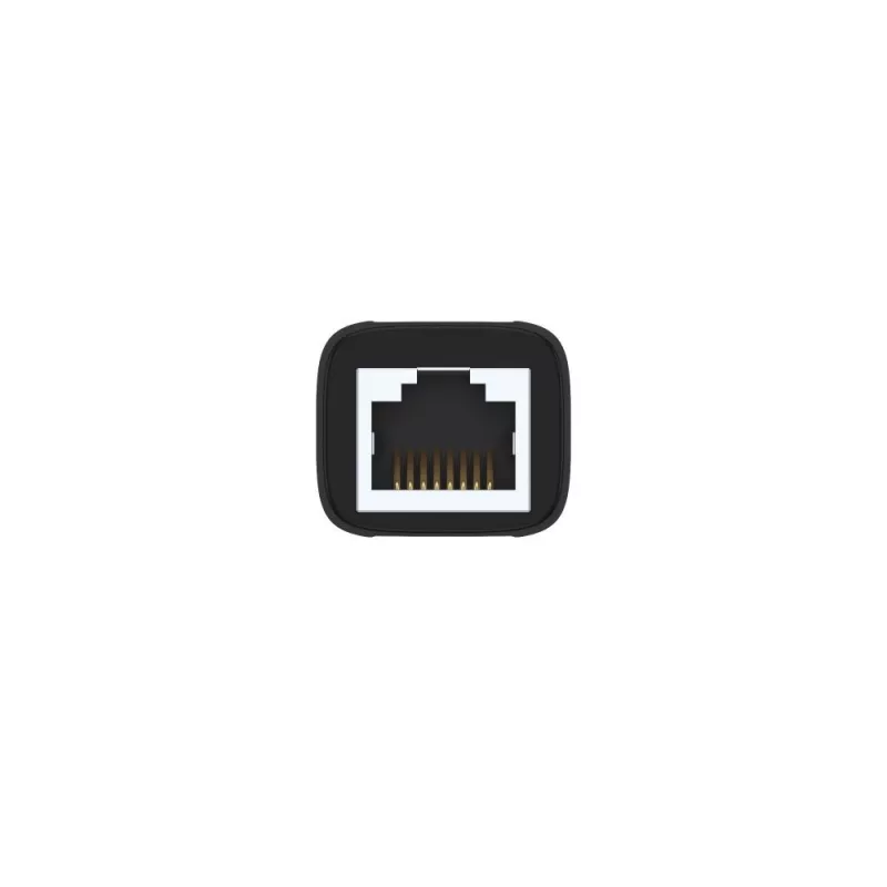 Kabeladapter Unitek A1026BK RJ-45 Buchse-auf-Buchse Cat7 1 Gbit/s schwarz