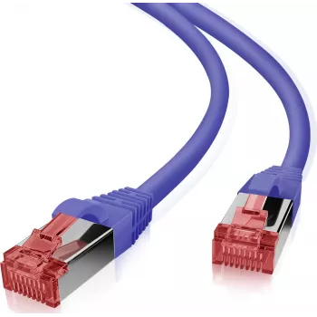 Netzwerk-Patchkabel helos S/FTP Cat 6, 3,0 m Länge