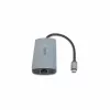 Dicota USB-C 8-in-1 Multi Hub 4K PD 100W silber