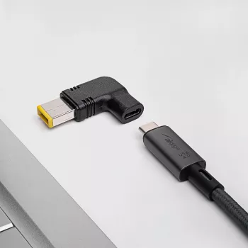 Akyga AK-ND-C11 Ladeadapter USB-C auf Lenovo Slim Tip für Notebooks, 18,5-20 V, 100 W
