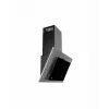 AKPO WK-4 Schwarz 2.0 60 GRAY/ Schwarz GLASS T300 Linear LED/Controller Dunstabzugshaube