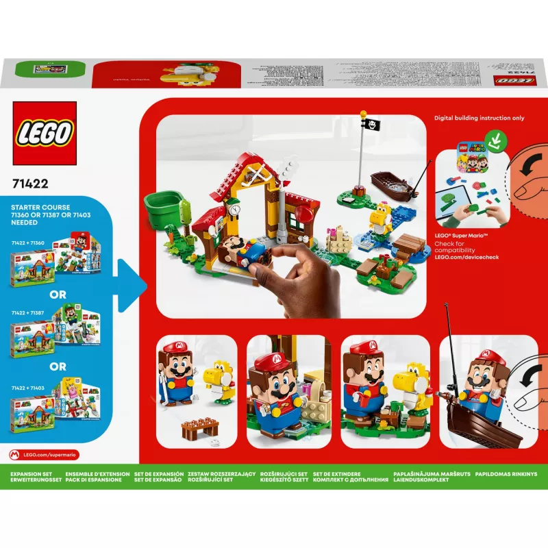 LEGO SUPER MARIO 71422 ERWEITERUNGSSET - PICKNICK BEI MARIO ZU HAUSE