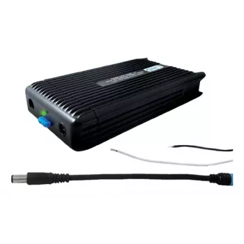 Netzteil/Spannungswandler Gamber-Johnson POWER ADAPTER 120 W für Laptops, Eingang 11–16 V, für Innenräume, schwarz