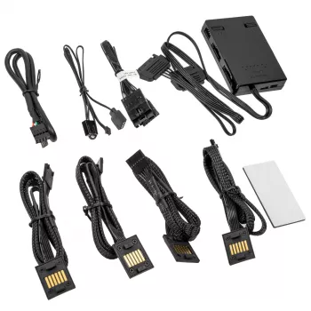 Controller Lian Li UNI HUB SL-INF L-Connect 3 schwarz (Modell 12SLIN-CONT3B) für UNI Fan SL Serie
