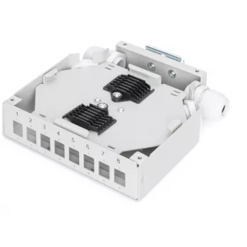 Spleißbox Digitus DN-96891 für 8 LC/DX-Koppler