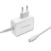 Netzteil QOLTEC 51039 65W AC-to-DC 220–240V 20.3V/3.25A Type C weiß, 1.7 m Kabel