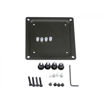 Conversion Plate Kit Ergotron 75 mm auf 100 mm Schwarz Stahl