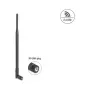 Omnidirektionale WLAN-Antenne DELOCK 2,4 GHz RP-SMA-Stecker 7 dBi mit neigbarem Gelenk, schwarz, 290 mm