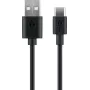 Wentronic 59118 0,5 m USB-A USB-C Stecker-Stecker Schwarz USB-Kabel (59118)