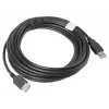 Lanberg CA-USBE-10CC-0050-BK USB-Kabel 5 m USB 2.0 USB A Schwarz (CA-USBE-10CC-0050-BK)