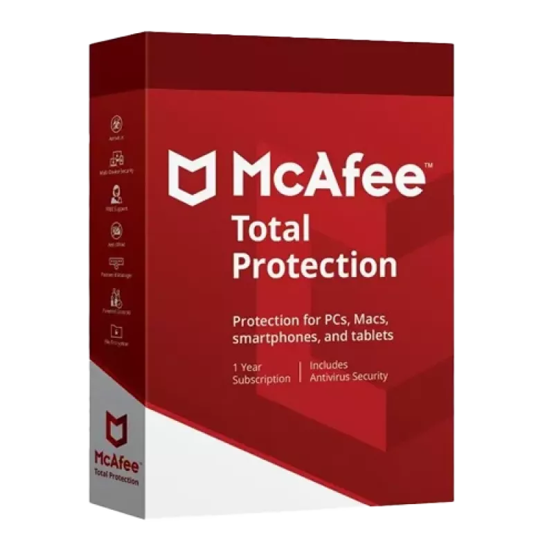 McAfee Total Protection 3 Geräte 1 Jahr