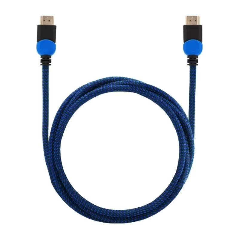 Savio GCL-02 HDMI-Kabel 1,8 m HDMI Typ A (Standard) Schwarz, Blau