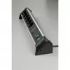 Power Extension Brennenstuhl 1391020600 3m 6 AC Outlets Indoor Schwarz Silver