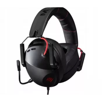Headset mad-catz P.I.L.O.T. 3 — kabelgebundenes binaurales Gaming-Headset, 3,5 mm, 50-mm-Treiber, 105 dB Empfindlichkeit, schwarz