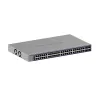 Managed Gigabit Ethernet Switch Netgear GS752TX, 48x RJ-45 10/100/1000, 10G-Unterstützung, 1U Rack, grau