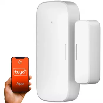 Tür- und Fenster-Wireless-Sensor Extralink EX.34897 – Magnetkontakt, batteriebetrieben, Smart-Home-Sicherheit