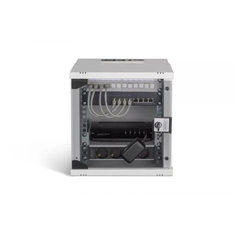 Digitus SOHO Pro Netzwerk-Set, 254 mm (10) - 6U, 315 x 300 mm (B x T)