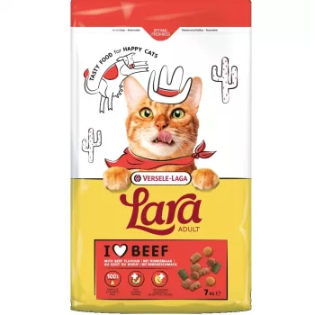 VERSELE-LAGA Lara Adult Beef - Trockenfutter für Katzen - 7 kg