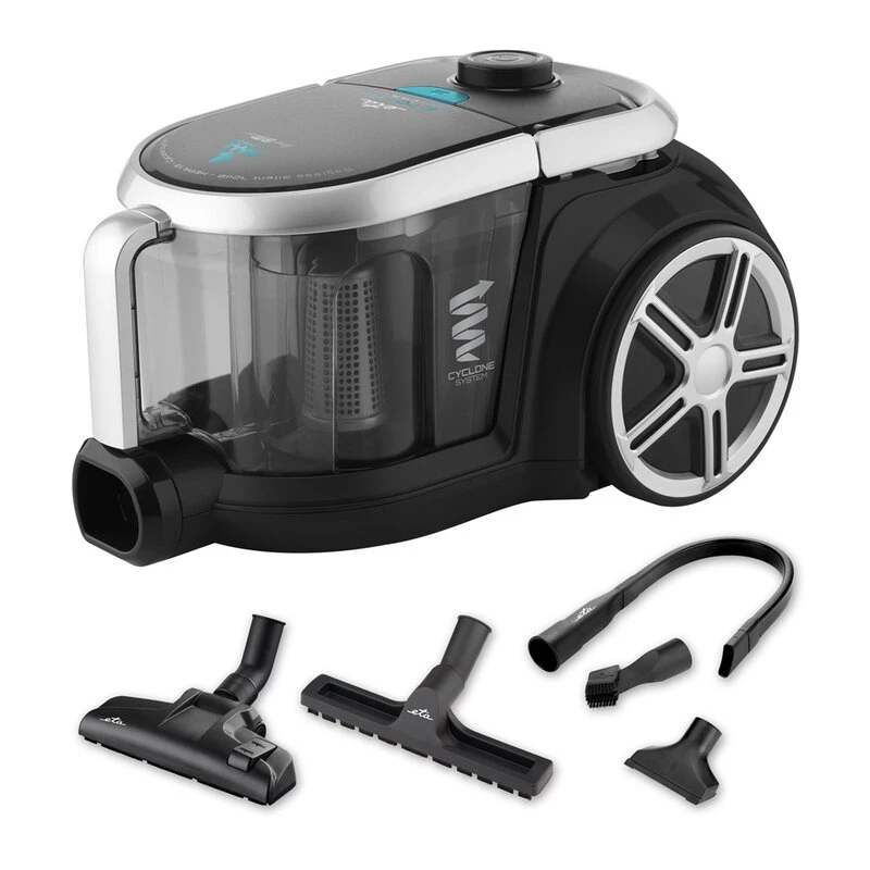 ETA | Staubsauger | ETA151790010 Stormy Car | Beutellos | Leistung 800 W | Staubbehältervolumen 2,2 L | Schwarz
