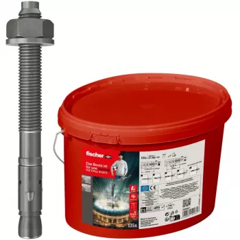 Edelstahl-Bolzenanker FISCHER FAZ II Plus 10/20 R — 135 Stück, Eimer