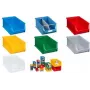 Aufbewahrungsbox allit ProfiPlus Box 5 transparent, Kunststoff-Sichtlagerkasten, stapelbar, 35 kg Traglast