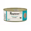 APPLAWS Thunfischfilet in Brühe - Nassfutter für Katzen - 70g