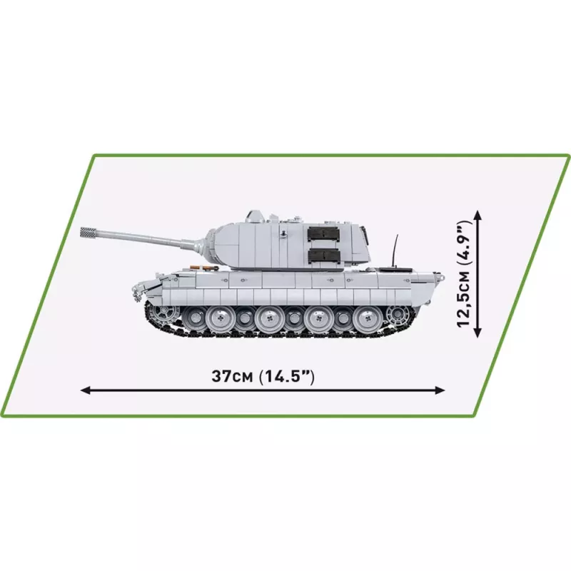Bausatz COBI Panzerkampfwagen E-100 Zweiter Weltkrieg 1511 Teile