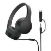 Belkin SoundForm kabelgebundene On-Ear-Kopfhörer für Kinder, schwarz. AUD010hqBK