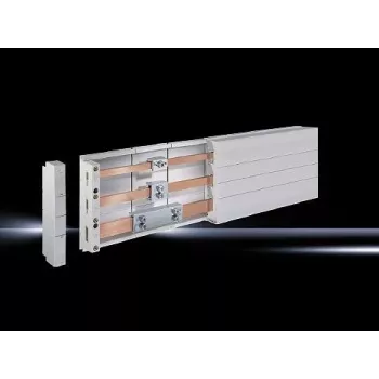 Sammelschienenhalter Rittal 9340.000, Polyamidgehäuse, grau, für Elektroracks