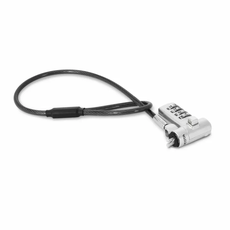 Kabelschloss DICOTA D32050 Silber 0,3 m Zahlenschloss