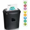 Peach PS500-40 Aktenvernichter Kreuzschnitt 68 dB Schwarz