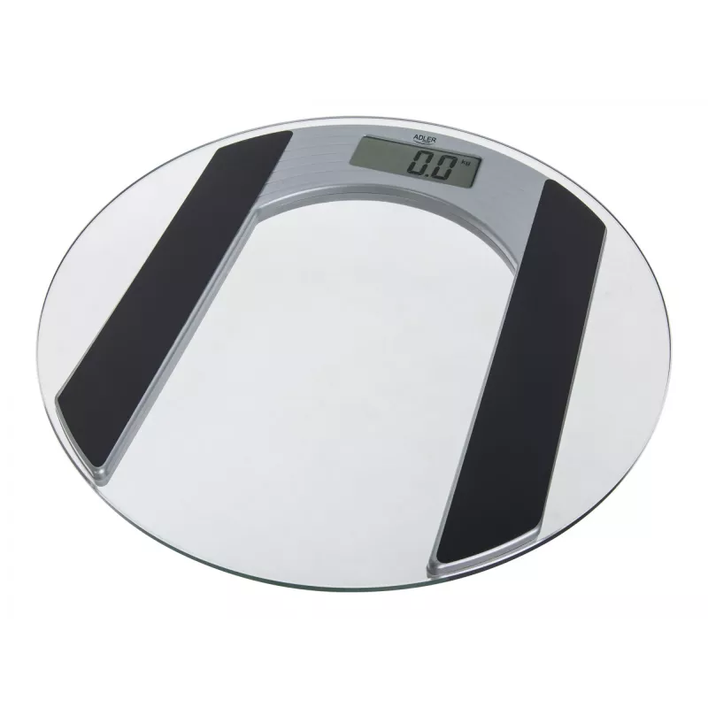 Adler | Körperfettwaage | Maximale Belastung 150 kg | Genauigkeit 100 g | Glas