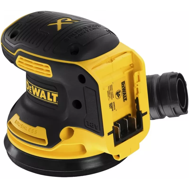 DeWALT DCW210NT-XJ Handschleifer Exzenterschleifer 12000 U/min Schwarz, Gelb