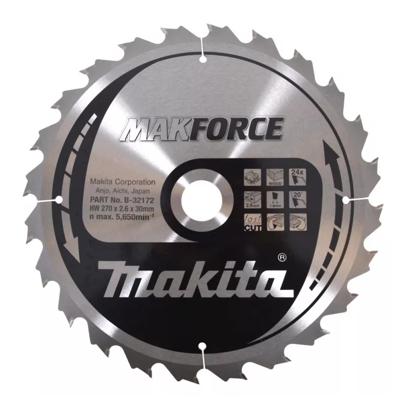 MAKITA KREISSÄGEBLATT 270x30x24z MAKFORCE WOOD