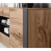 Cama Kommode WOOD Wotan-Eiche/Anthrazit