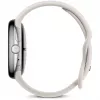 Google Pixel Watch 3 45 mm WLAN Smartwatch, Silber poliert (Porcelain)