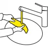 Fensterreiniger-Zubehör Karcher 2.633-130.0 — Mikrofaser-Reinigungstücher 275 mm (2 Stück)