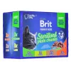 BRIT Premium Cat Sterilised Plate - Nassfutter für Katzen - 12x100g