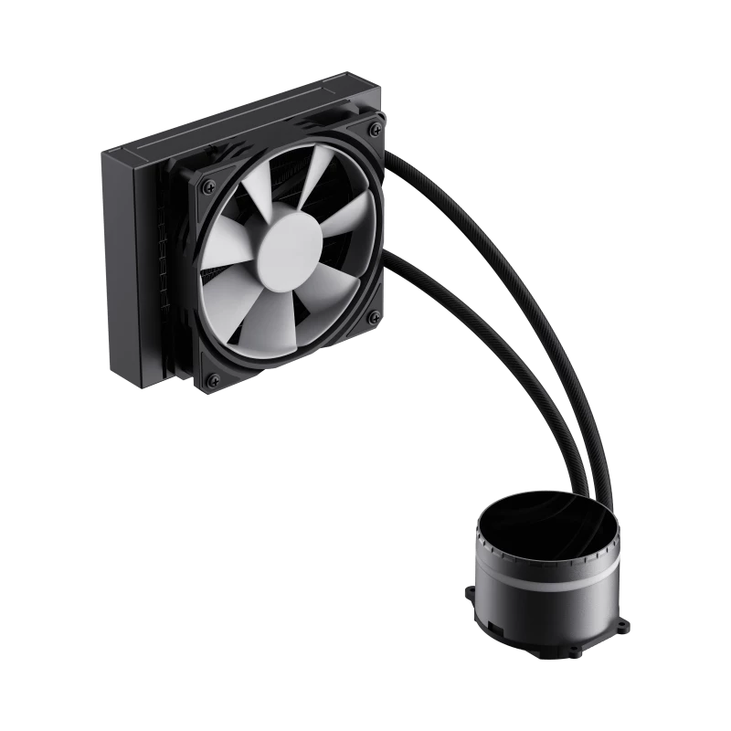 Gamemax | CPU-Flüssigkeitskühler | ICEBURG 120 | Schwarz