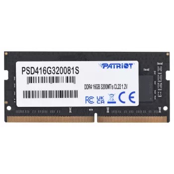 Patriot Signature Line DDR4 16GB 3200MHz SO-DIMM SODIMM (PSD416G320081S)