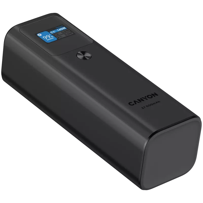 Canyon PB-2010 - Powerbank - Li-Pol - 27.000 mAh - Digital Display - 2xUSB-C + 1xUSB-A - Power