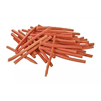 Hundeleckerli PETITTO Soft rabbit fingers — Hasengeschmack-Soft-Kaustreifen für Hunde, 500 g, Trainingsleckerli, ausgewachsen, sojafrei, glutenfrei