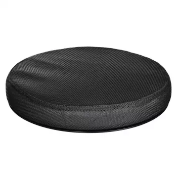 Orthopädisches Drehkissen ActionMed PO600AM — rundes Sitzkissen, 360°-Drehung, 1,5 kg, schwarz