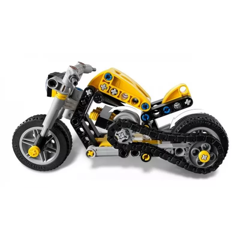 LEGO TECHNIC 42225 Gelbes Motorrad