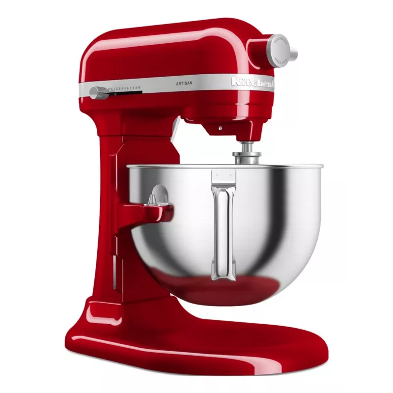 KitchenAid 5KSM60SPXEER Küchenmaschine 375 W Grau, Rot, Edelstahl