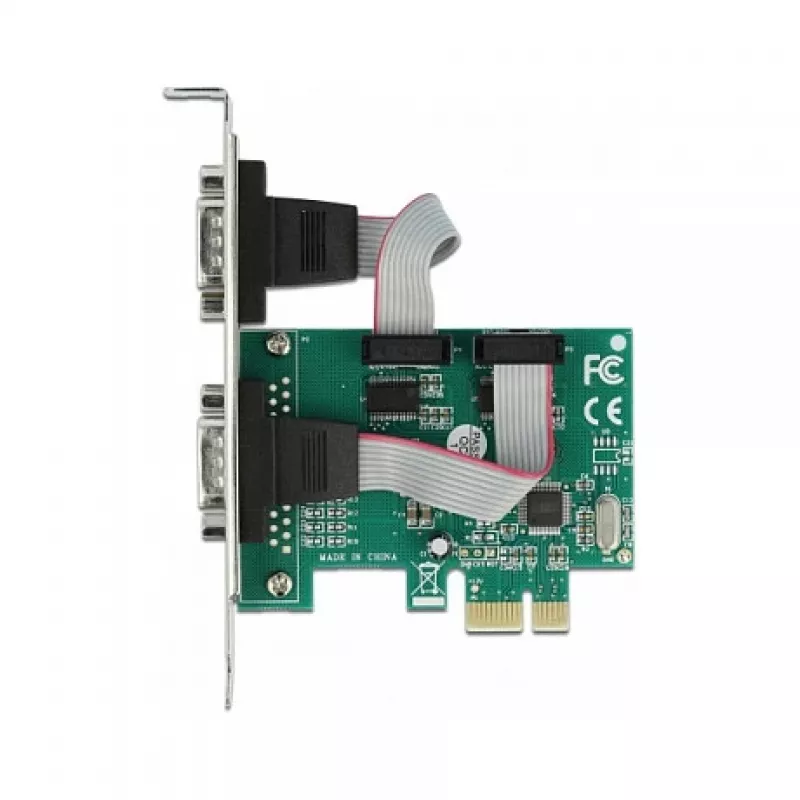 DeLOCK PCI Express x1 Karte auf 2 x Seriell RS-232