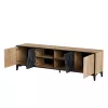 Cama 4D RTV-Schrank OVO 180x38xH53 Eiche/Beton