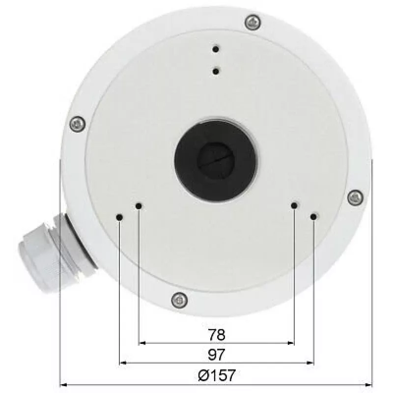 Hikvision Digital Technology DS-1280ZJ-M Zubehör für Sicherheitskameras Anschlussdose